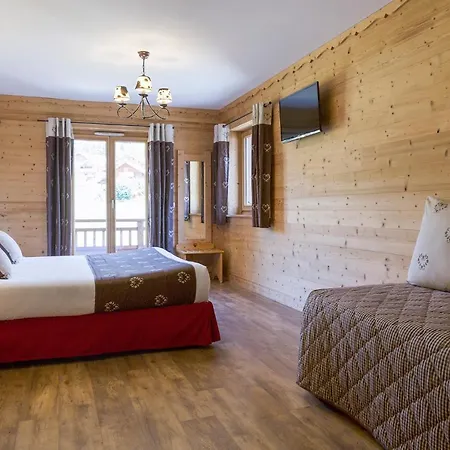 Chalet-hotel Le Beausoleil, The Originals Relais ホテル